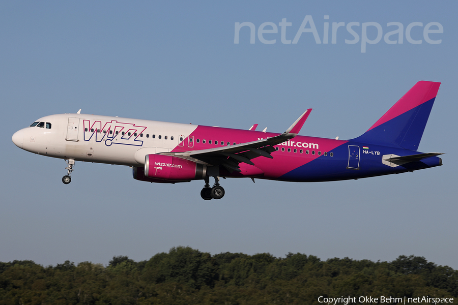 Wizz Air Airbus A320-232 (HA-LYB) | Photo 522213