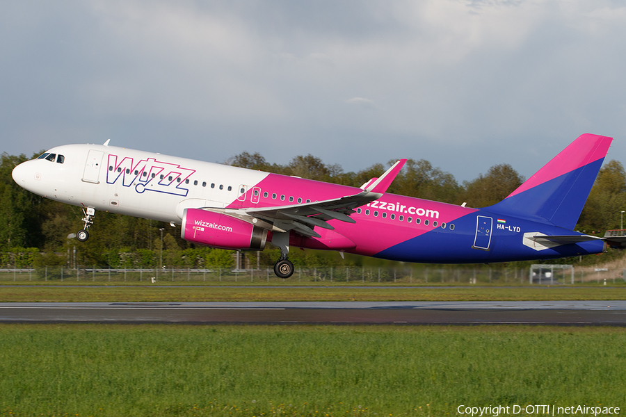 Wizz Air Airbus A320-232 (HA-LYD) | Photo 447689