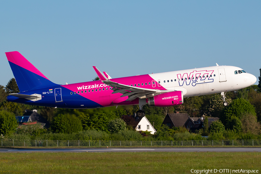 Wizz Air Airbus A320-232 (HA-LYH) | Photo 679114