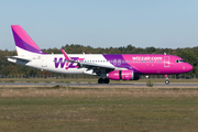 Wizz Air Airbus A320-232 (HA-LYM) at  Lübeck-Blankensee, Germany