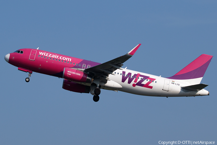 Wizz Air Airbus A320-232 (HA-LYO) | Photo 479062