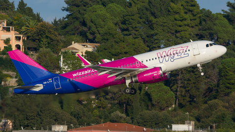 Wizz Air Airbus A320-232 (HA-LYS) at  Corfu - International, Greece