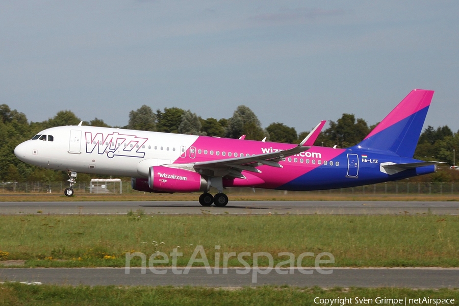 Wizz Air Airbus A320-232 (HA-LYZ) | Photo 260384