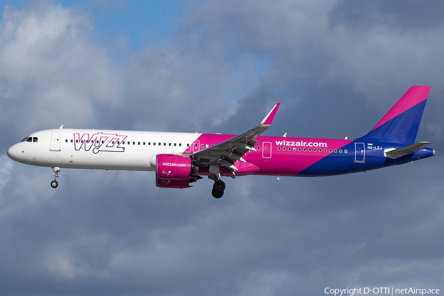 Wizz Air Airbus A321-271NX (HA-LZJ) | Photo 553560