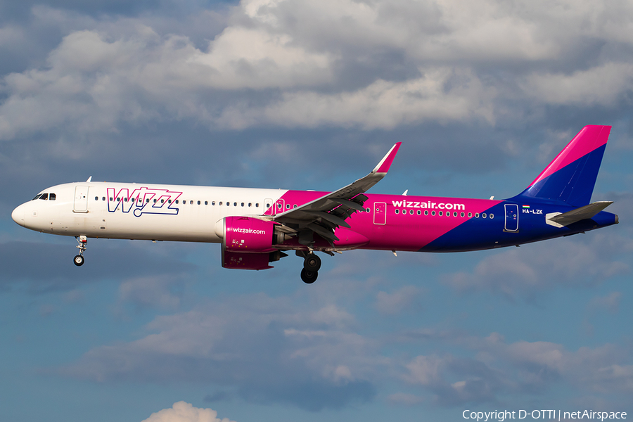 Wizz Air Airbus A321-271NX (HA-LZK) | Photo 679293