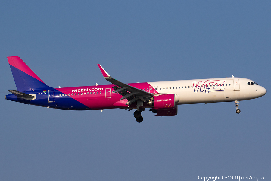 Wizz Air Airbus A321-271NX (HA-LZV) | Photo 573624