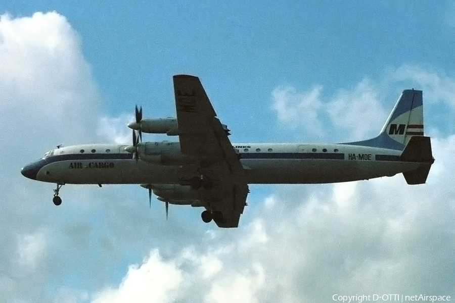 Malev Hungarian Airlines Cargo Ilyushin Il-18V (HA-MOE) | Photo 197545