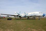 Malev Hungarian Airlines Ilyushin Il-18D (HA-MOG) at  Budapest - Ferihegy International, Hungary