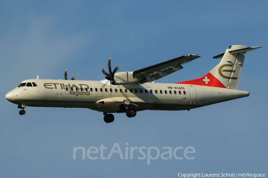 Etihad Regional ATR 72-500 (HB-ACA) | Photo 63512