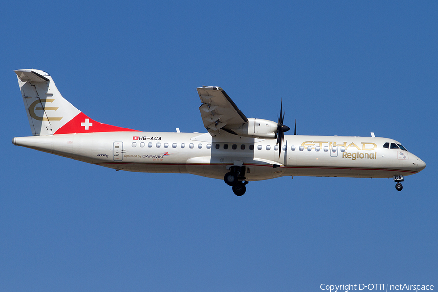 Etihad Regional ATR 72-500 (HB-ACA) | Photo 508137