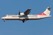 Etihad Regional ATR 72-500 (HB-ACA) at  Rome - Fiumicino (Leonardo DaVinci), Italy