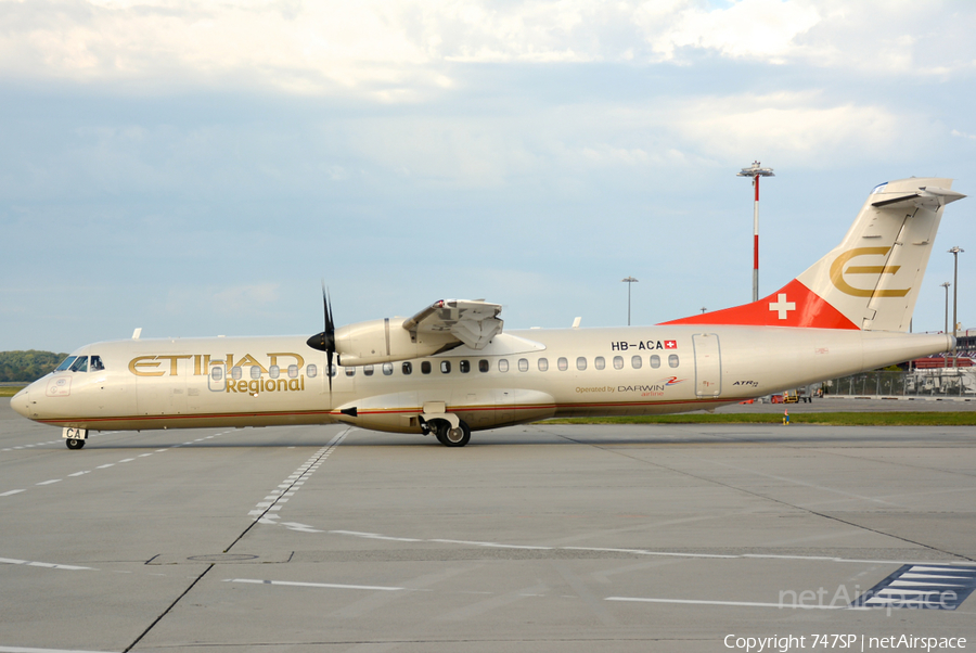 Etihad Regional ATR 72-500 (HB-ACA) | Photo 59027