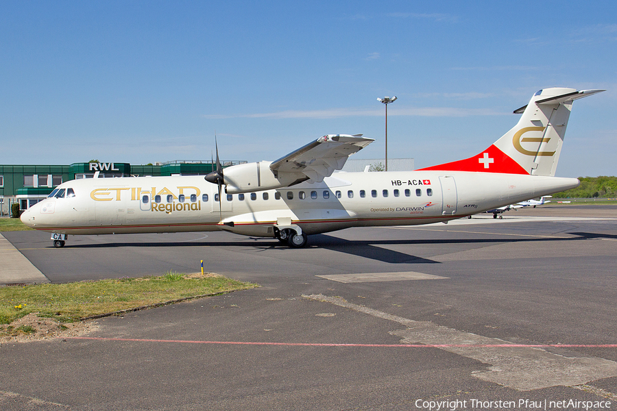 Etihad Regional ATR 72-500 (HB-ACA) | Photo 60790
