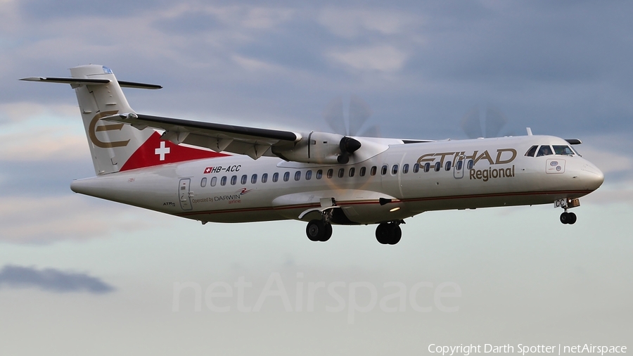 Etihad Regional ATR 72-500 (HB-ACC) | Photo 221788