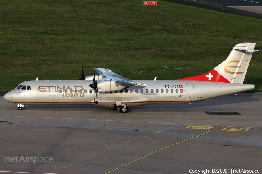 Etihad Regional ATR 72-500 (HB-ACC) | Photo 184035