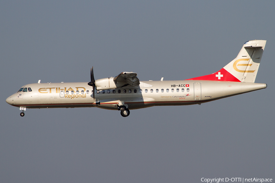 Etihad Regional ATR 72-500 (HB-ACC) | Photo 507025