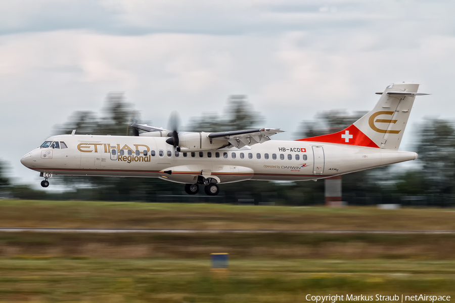 Etihad Regional ATR 72-500 (HB-ACD) | Photo 247093
