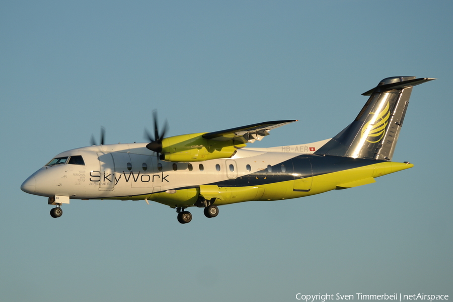 SkyWork Airlines Dornier 328-110 (HB-AER) | Photo 107198