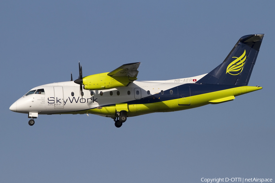 SkyWork Airlines Dornier 328-110 (HB-AER) | Photo 408775