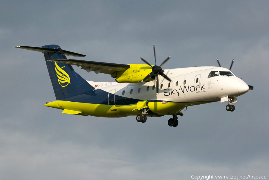 SkyWork Airlines Dornier 328-110 (HB-AER) | Photo 419658
