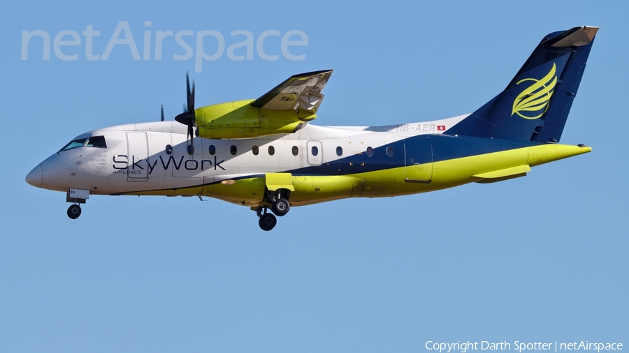 SkyWork Airlines Dornier 328-110 (HB-AER) | Photo 136714