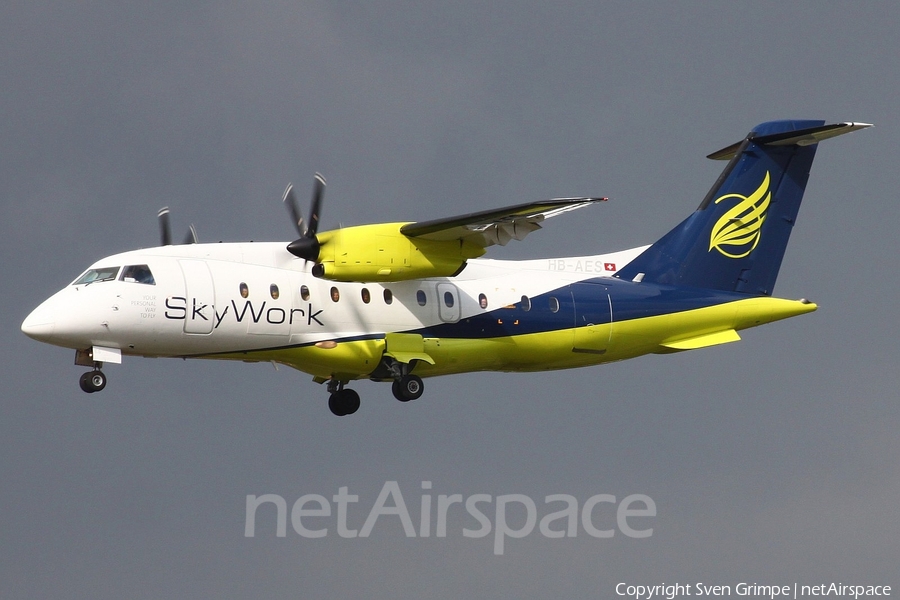SkyWork Airlines Dornier 328-110 (HB-AES) | Photo 35599