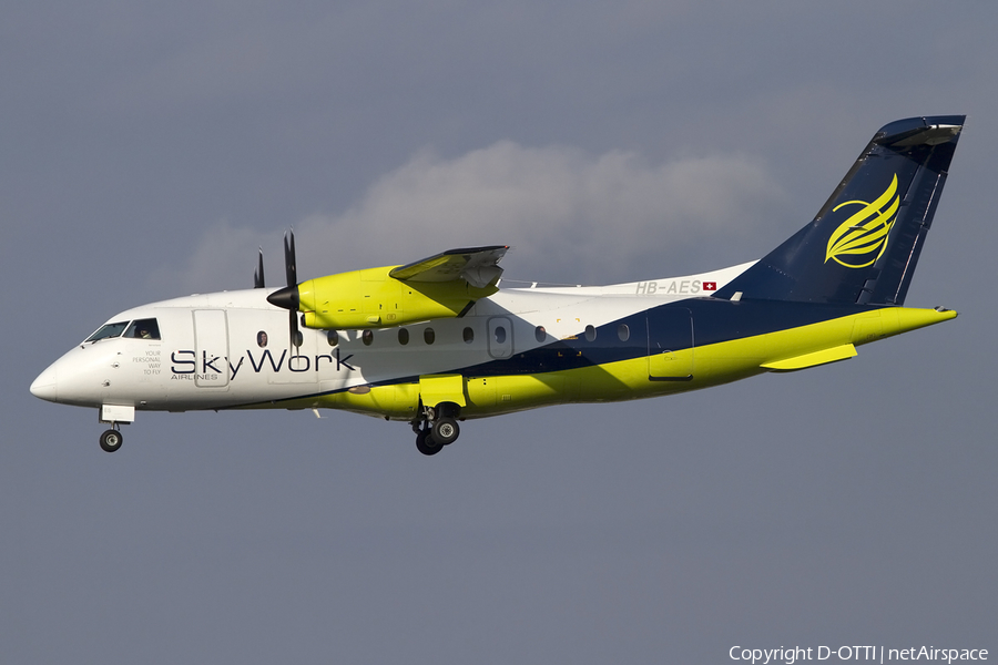 SkyWork Airlines Dornier 328-110 (HB-AES) | Photo 408409