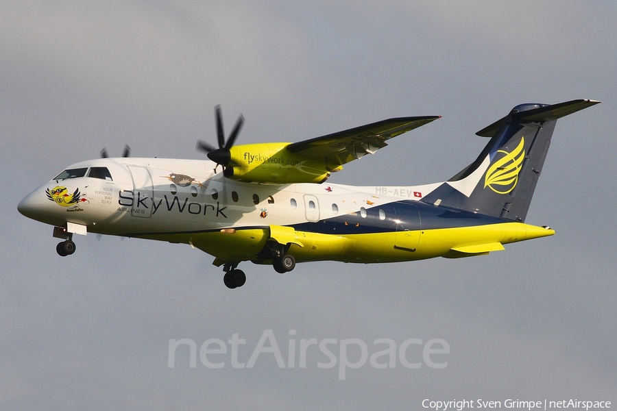 SkyWork Airlines Dornier 328-110 (HB-AEV) | Photo 11397