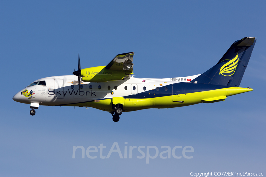 SkyWork Airlines Dornier 328-110 (HB-AEV) | Photo 52609