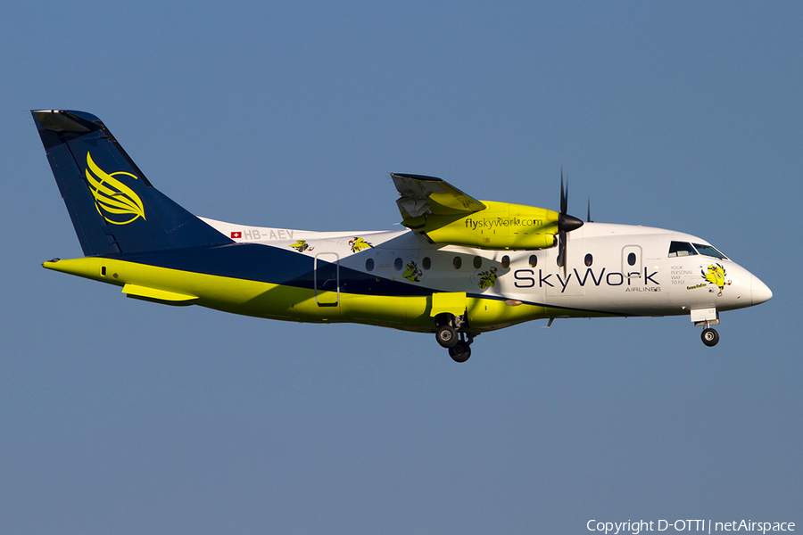 SkyWork Airlines Dornier 328-110 (HB-AEV) | Photo 388590