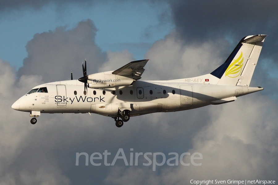 SkyWork Airlines Dornier 328-110 (HB-AEY) | Photo 114377