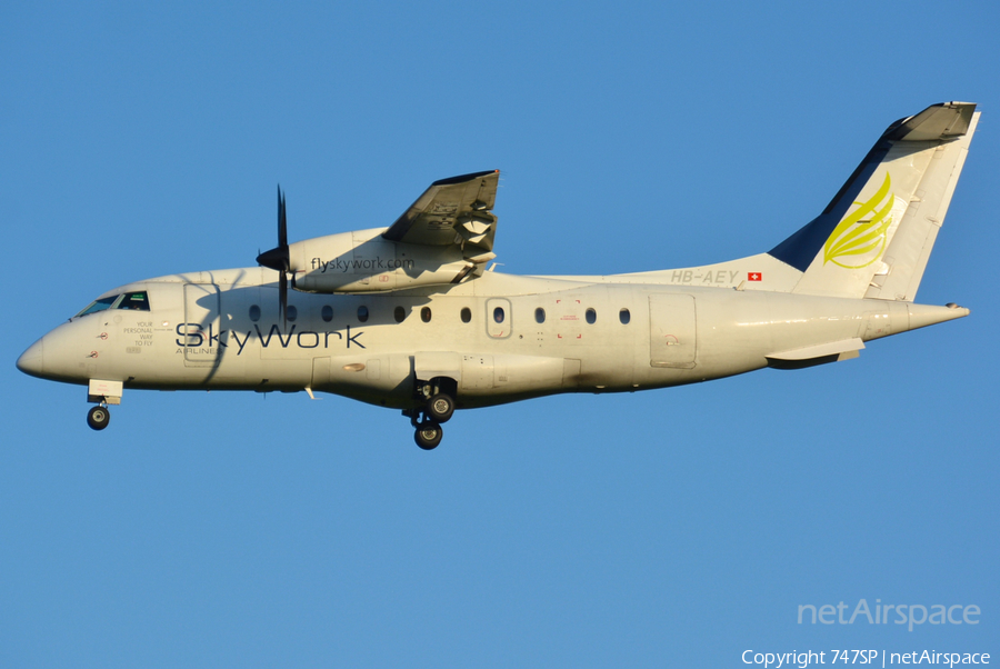 SkyWork Airlines Dornier 328-110 (HB-AEY) | Photo 191070