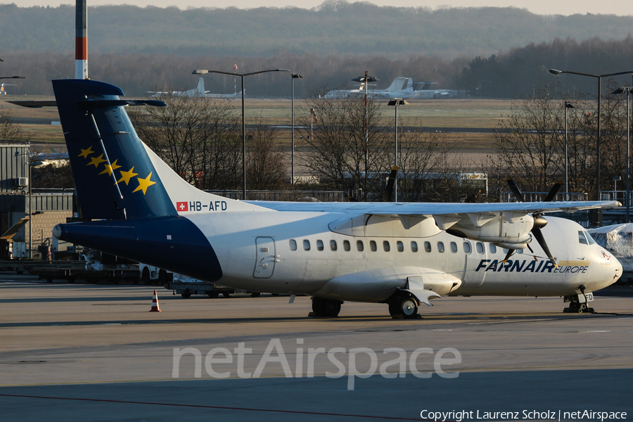 Farnair Europe ATR 42-320 (HB-AFD) | Photo 65405