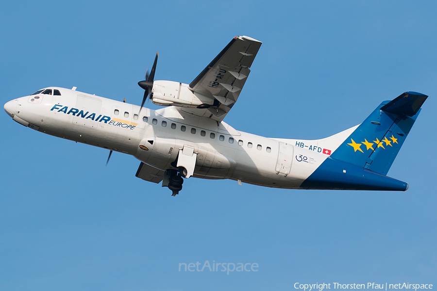 Farnair Europe ATR 42-320 (HB-AFD) | Photo 69550