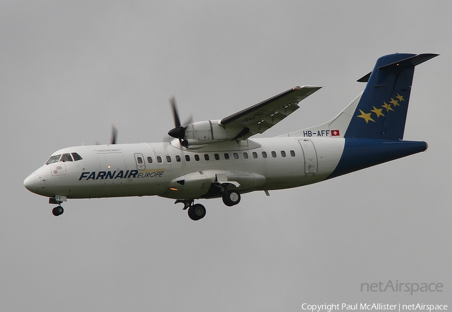 Farnair Europe ATR 42-320 (HB-AFF) | Photo 8032