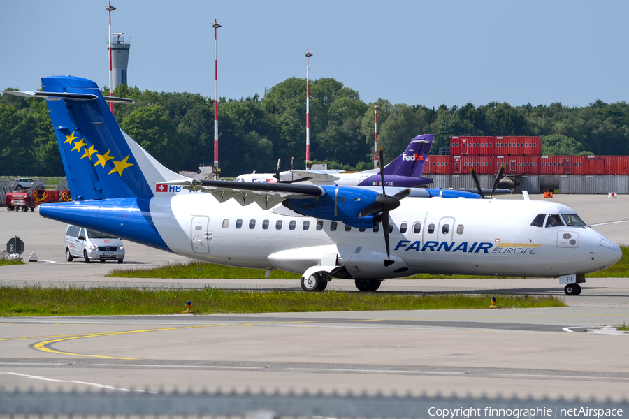 Farnair Europe ATR 42-320 (HB-AFF) | Photo 421557