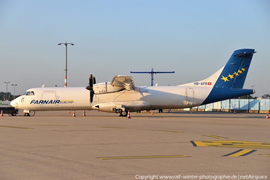 Farnair Europe ATR 72-202(F) (HB-AFK) | Photo 383296