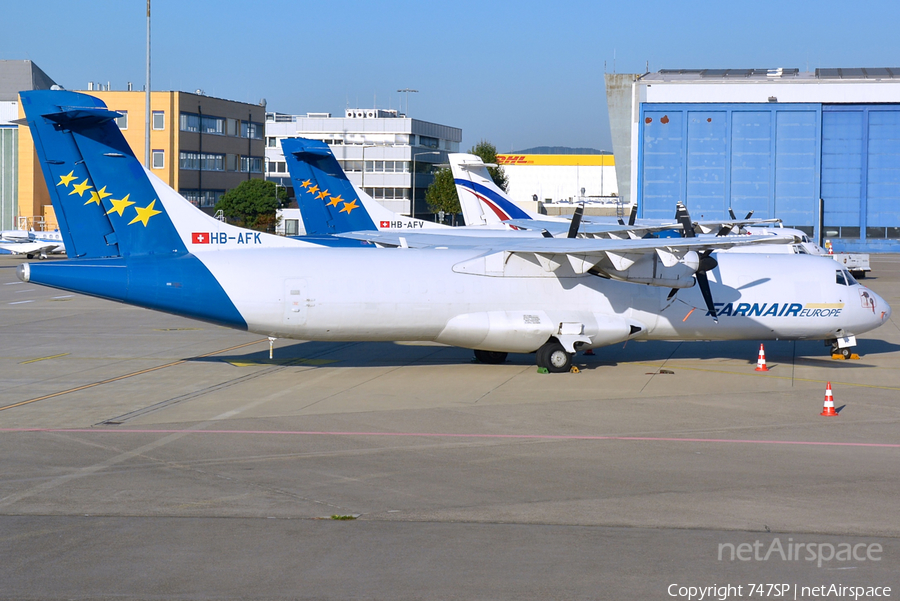 Farnair Europe ATR 72-202(F) (HB-AFK) | Photo 89433