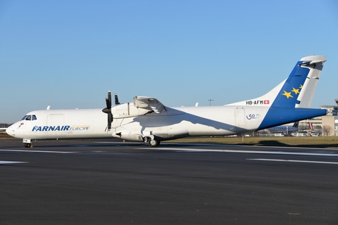 Farner Air Transport ATR 72-202(F) (HB-AFM) at  Cologne/Bonn, Germany