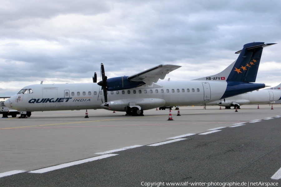 QuikJet Cargo ATR 72-202(F) (HB-AFV) | Photo 495081