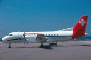 Crossair SAAB 340A (HB-AHA) at  Basel-Mulhouse - EuroAirport, France