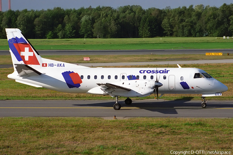 Crossair SAAB 340B (HB-AKA) | Photo 156503