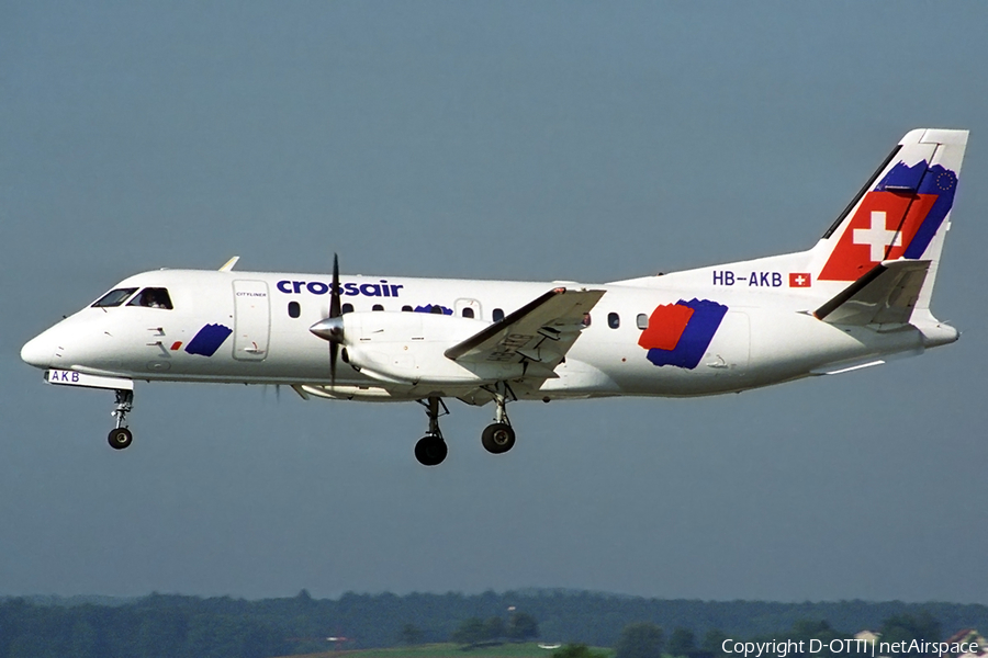 Crossair SAAB 340B (HB-AKB) | Photo 265735