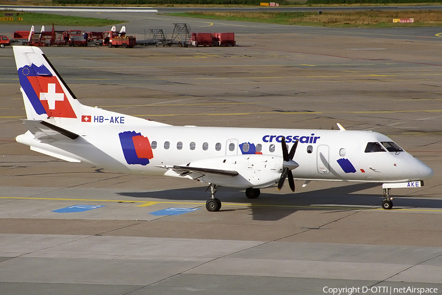 Crossair SAAB 340B (HB-AKE) | Photo 156490
