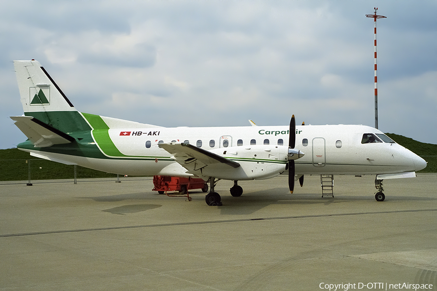 Carpatair SAAB 340B (HB-AKI) | Photo 455905