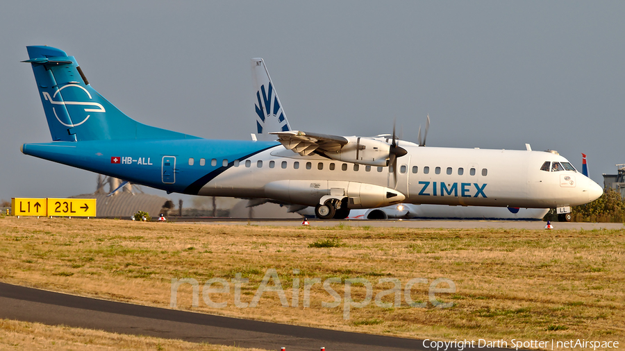 Zimex Aviation ATR 72-202(F) (HB-ALL) | Photo 324411