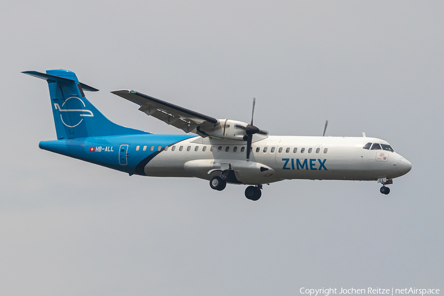 Zimex Aviation ATR 72-202(F) (HB-ALL) | Photo 392747