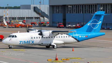 Zimex Aviation ATR 42-500 (HB-ALN) at  Hamburg - Fuhlsbuettel (Helmut Schmidt), Germany