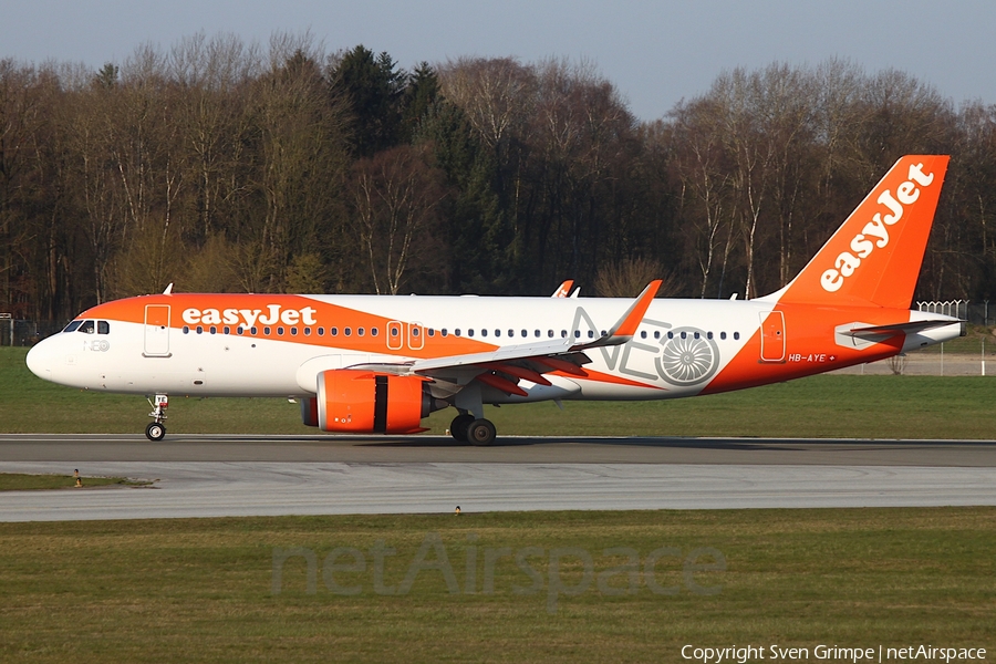 easyJet Switzerland Airbus A320-251N (HB-AYE) | Photo 563088