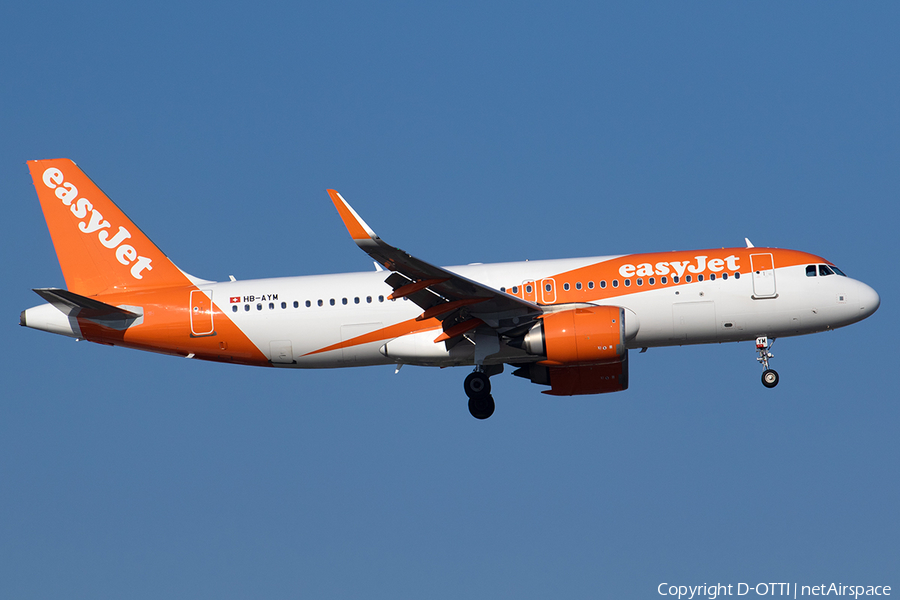 easyJet Switzerland Airbus A320-251N (HB-AYM) | Photo 573854